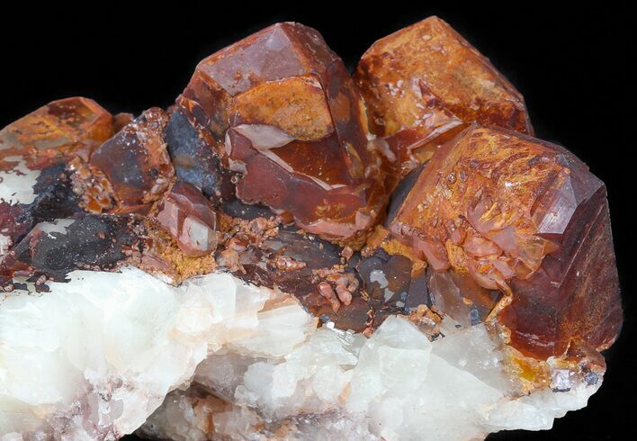 Hematite Calcite Crystal Cluster - China #50154